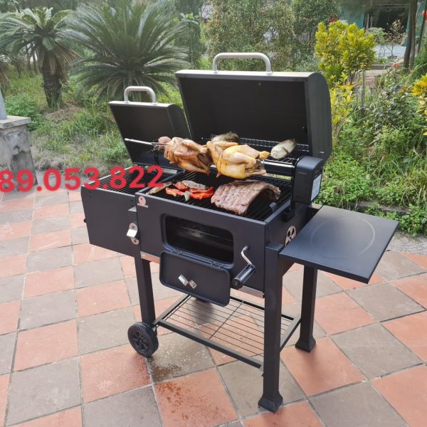 bếp nướng lm212 có moto xoay